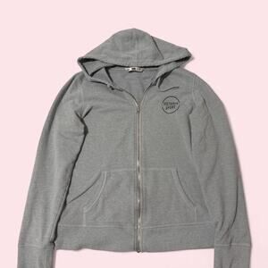Victoria's Secret Sport grey zip up hoodie Size Medium